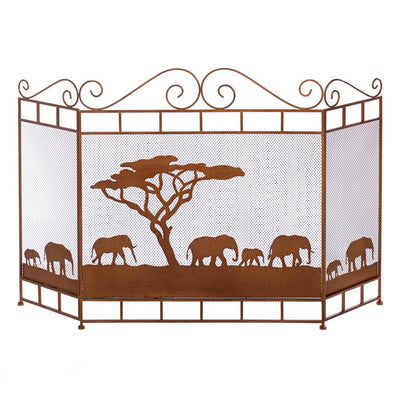 Wild Savannah Fireplace Screen - DreamyDecor