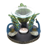 Peacock Plume Oil Warmer - crazydecor