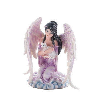 Angel & Cat Figurine - crazydecor