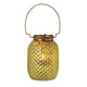 Green Diamond Candle Lantern - crazydecor