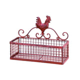 Red Rooster Single Wall Rack - crazydecor