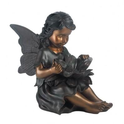 Flower Fairy Garden Statue - crazydecor