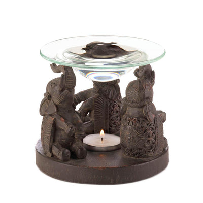 Elephant Oil Warmer - crazydecor