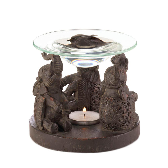 Elephant Oil Warmer - crazydecor