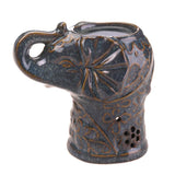 Ceramic Elephant Oil Warmer - crazydecor