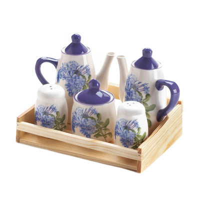 Mini Dolomite Tea Set - crazydecor