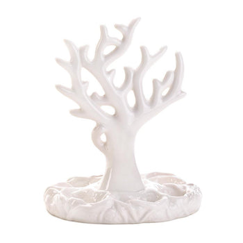 White Coral Jewelry Holder - DreamyDecor