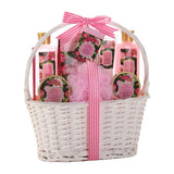 Vintage Damask Rose Spa Basket - DreamyDecor