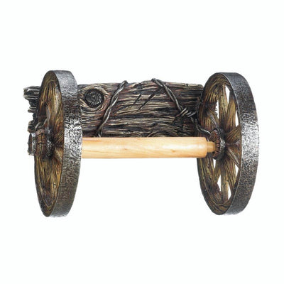 Wagon Wheel Toilet Paper Holder - DreamyDecor