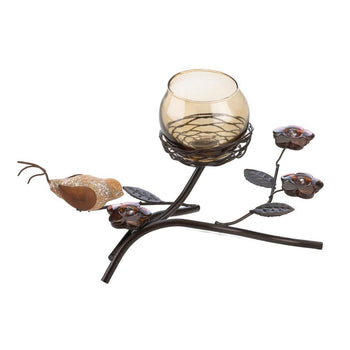 Partridge Nest Tealight Holder - crazydecor