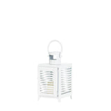 Small White Horizon Lantern - crazydecor