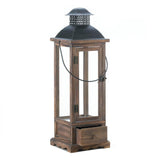 Mount Vernon Wooden Lantern - Large - crazydecor