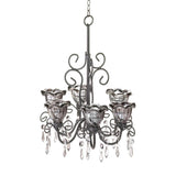 Midnight Blooms Black Chandelier - crazydecor