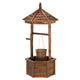 Rustic Wishing Well Planter - crazydecor