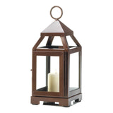 Copper Mini Contemporary Lantern - crazydecor