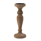 Artisan Wooden Candle Holder - crazydecor