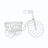 White Bicycle Planter - DreamyDecor