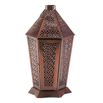 Byzantine Pewter Lantern - crazydecor