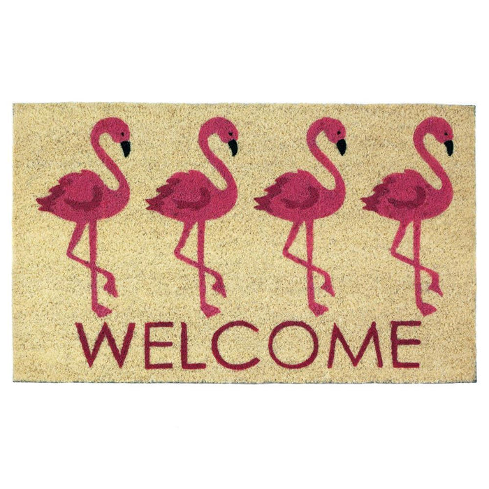 Flamingo Welcome Mat - crazydecor