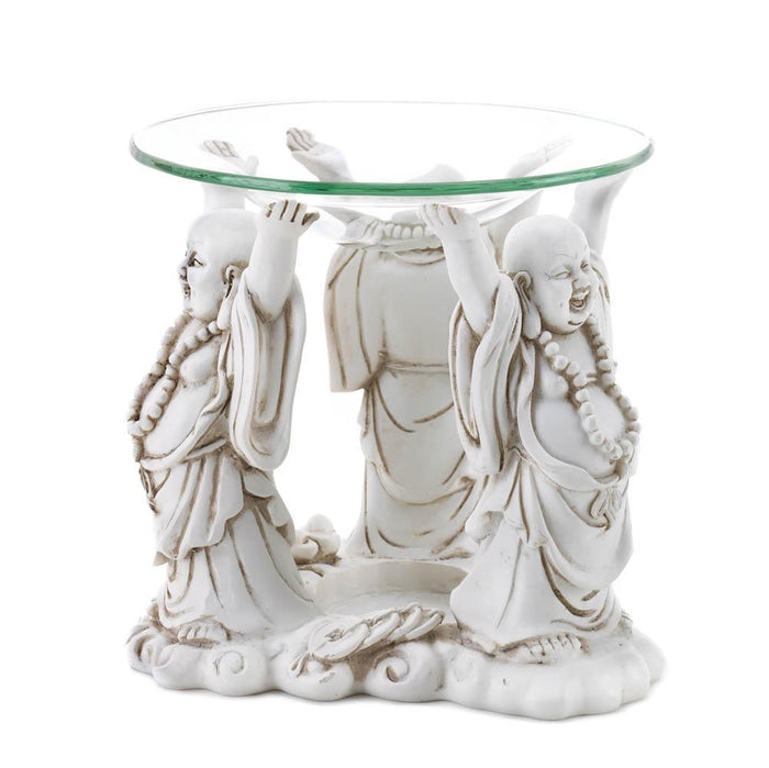 Happy Buddha Oil Warmer - crazydecor