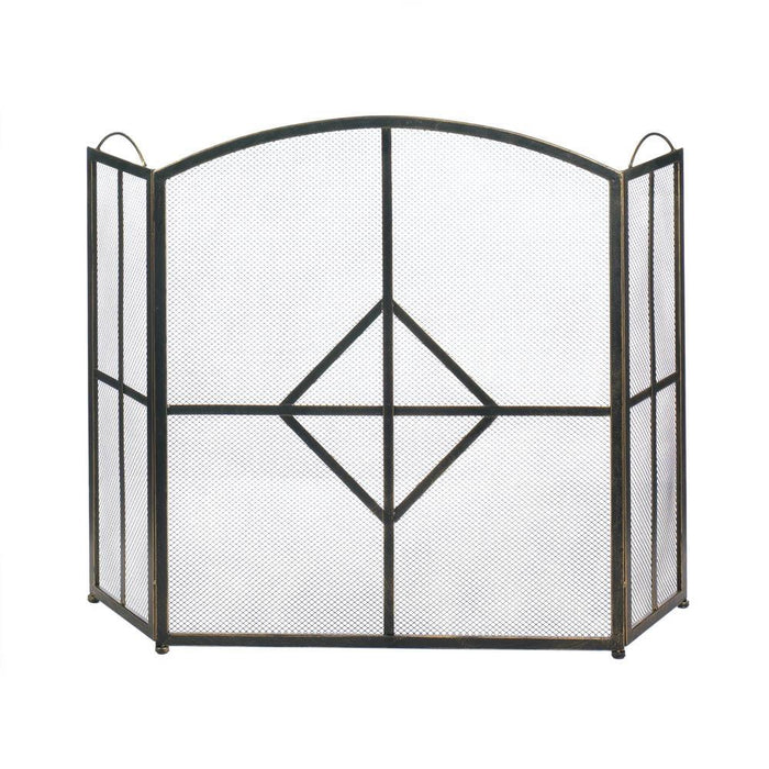 Diamond Fireplace Screen - crazydecor