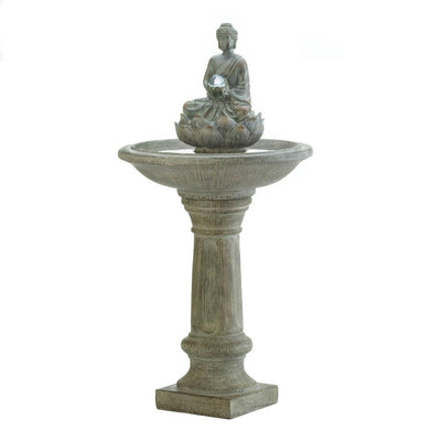 Buddha Pedestal Fountain - crazydecor