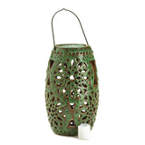 Green LED Candle Lantern - crazydecor