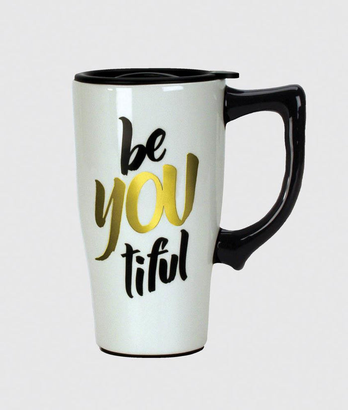 Be You Tiful Travel Mug - crazydecor