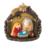 Lighted Large Nativity Figurine - crazydecor