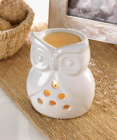 Charming Owl Oil Warmer - crazydecor