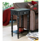 Colonial Carved Side Table - crazydecor