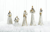 Weathered White Nativity Set - DreamyDecor