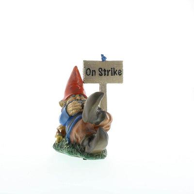 On Strike Garden Gnome - crazydecor