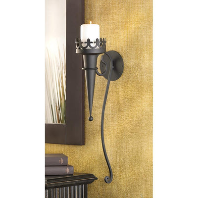 Gothic Candle Sconce - crazydecor