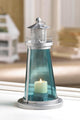 Blue Watch Tower Candle Lantern Lamp - crazydecor