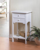 White Accent Table - DreamyDecor