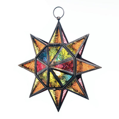 Multi Faceted Star Lantern - crazydecor