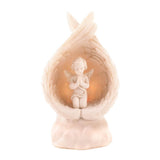 Light-Up Praying Angel Figurine - crazydecor