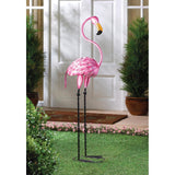 Tropical Tango Flamingo Statue - crazydecor