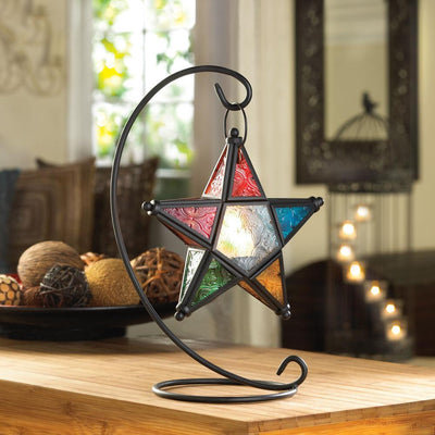 Evening Star Standing Lantern - crazydecor