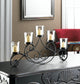 Iron Waves Candle Stand - crazydecor