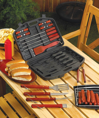 Deluxe Bbq Tool Set - crazydecor