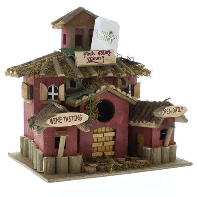 Finch Valley Winery Bird House - crazydecor