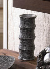 Variegate Silver Round Vase - crazydecor