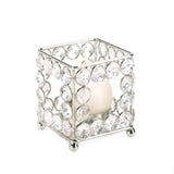 Crystal Square Candle Holder - crazydecor