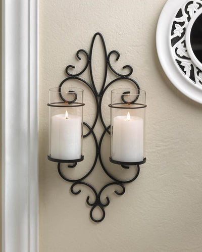 Esprit Duo Candle Sconce - crazydecor