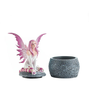 Pink Winged Fairy Box - crazydecor