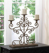 Antiqued Candleabra - crazydecor