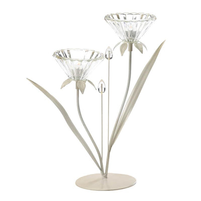 Double Posy Candle Holder - crazydecor