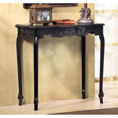 Black Scallop Table - crazydecor